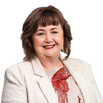 Portrait of Hon Dr Megan Woods