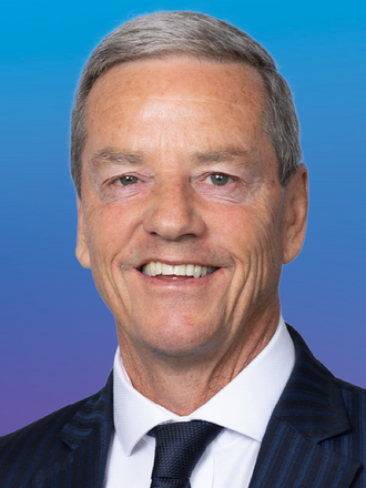 Portrait of Hon Andrew Bayly